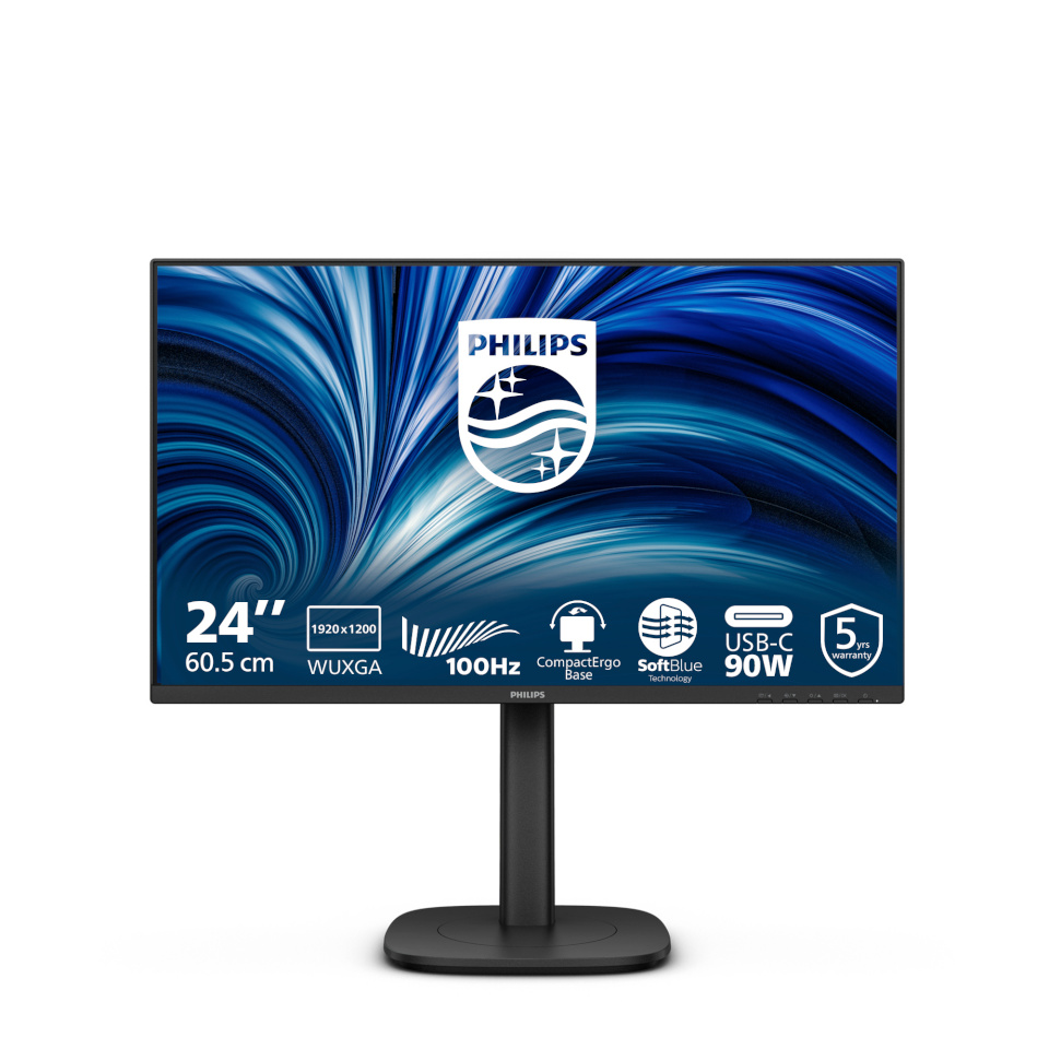 Philips monitor 24B2U3301D/00 - 100HZ | WXGA | IPS | 24"