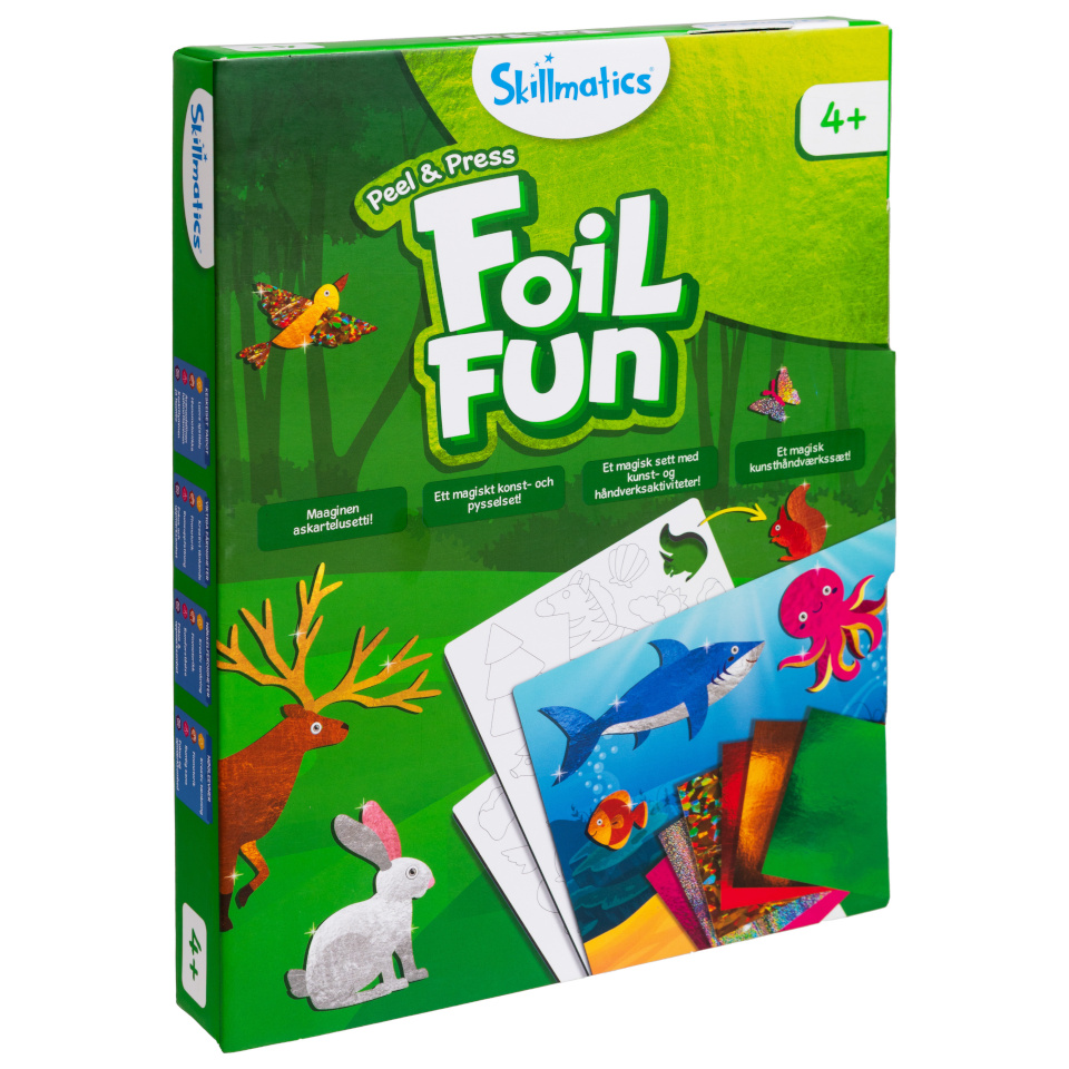 Skillmatics fooliummänguasi, loomad