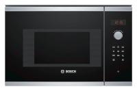 Bosch integreeritav mikrolaineahi BFL523MS0 Serie 4 Built-In Microwave Oven, 800W, must/roostevaba teras
