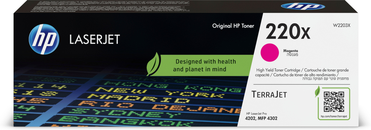 HP tooner 220X, magenta