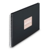 Hama fotoalbum Fine Art Spiral NewBlack 36x32 50 schwarze Seiten 9835