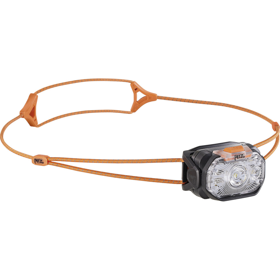 Petzl pealamp SWIFT LT, must/oranž