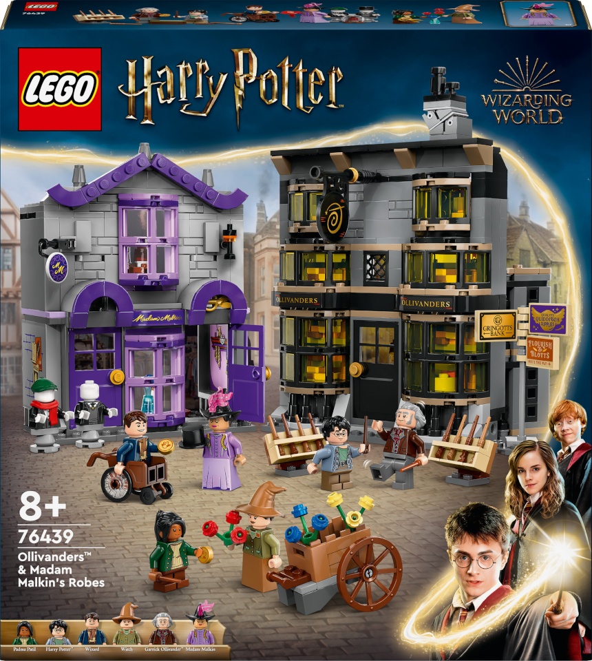 Lego klotsid Harry Potter 76439 - Ollivander and Madame Malkins Shops