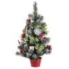 BGB Christmas Jõulupuu punane Mitmevärviline Plastmass Ananassid 60 cm