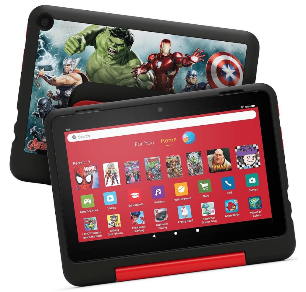 Amazon tahvelarvuti Fire HD 8 Kids Pro (2024) 8.0" 32GB Marvel Avengers, must