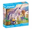 Playmobil klotsid Set z figurką Princess Magic 71843 Jednorożec do kolekcjonowania Lucky Lavender z wróżką