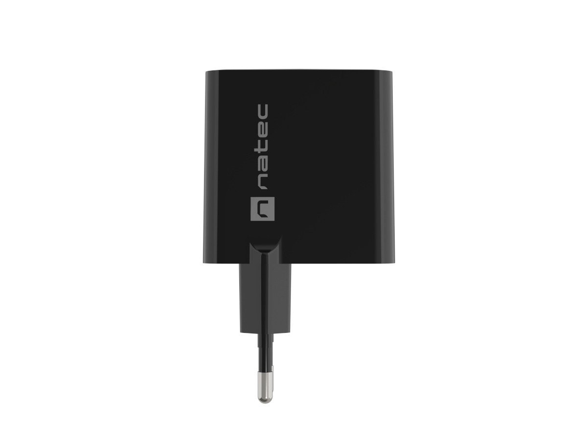 Natec Ribera USB Charger, 1x USB-A, 1x USB-C, 65W | NUC-2145