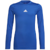 Adidas soojapesu särk Teamwear Youth Techfit Long Sleeve sinine H23155 - suurus 152cm