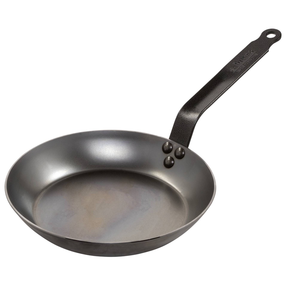 De Buyer pann Carbone Plus Lyonnaise Frying Pan, 24cm