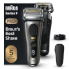 Braun pardel 9515S Series 9 Pro+ Wet & Dry Shaver with Charging Stand and Travel Case, hõbedane