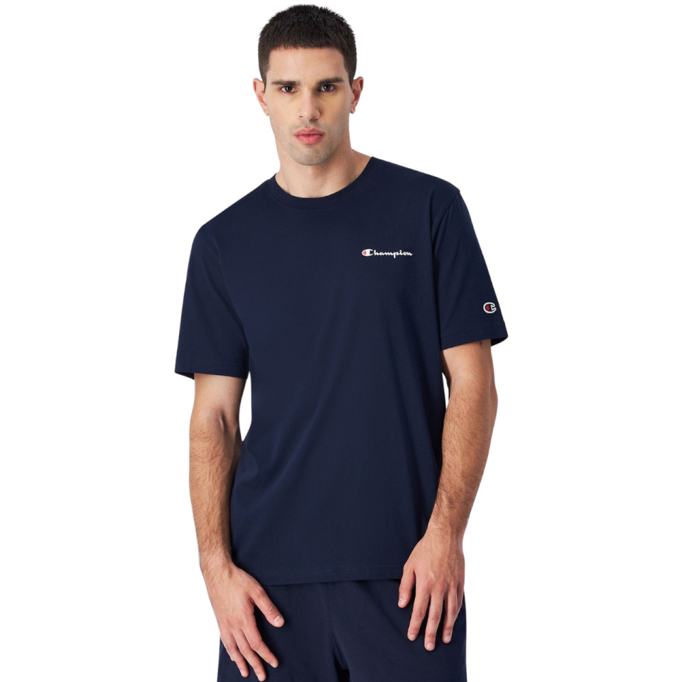 Champion T-särk meestele SS Tee tumesinine 220264 BS501 suurus M