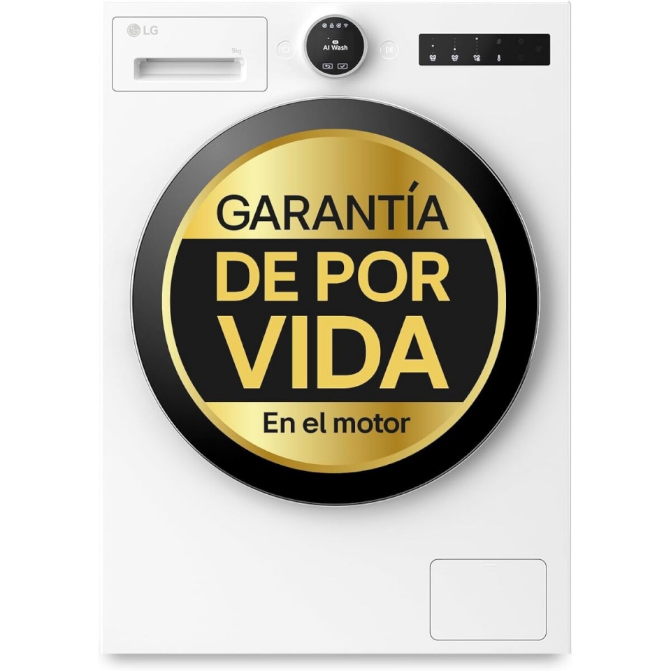 LG pesumasin 1400rpm 9kg