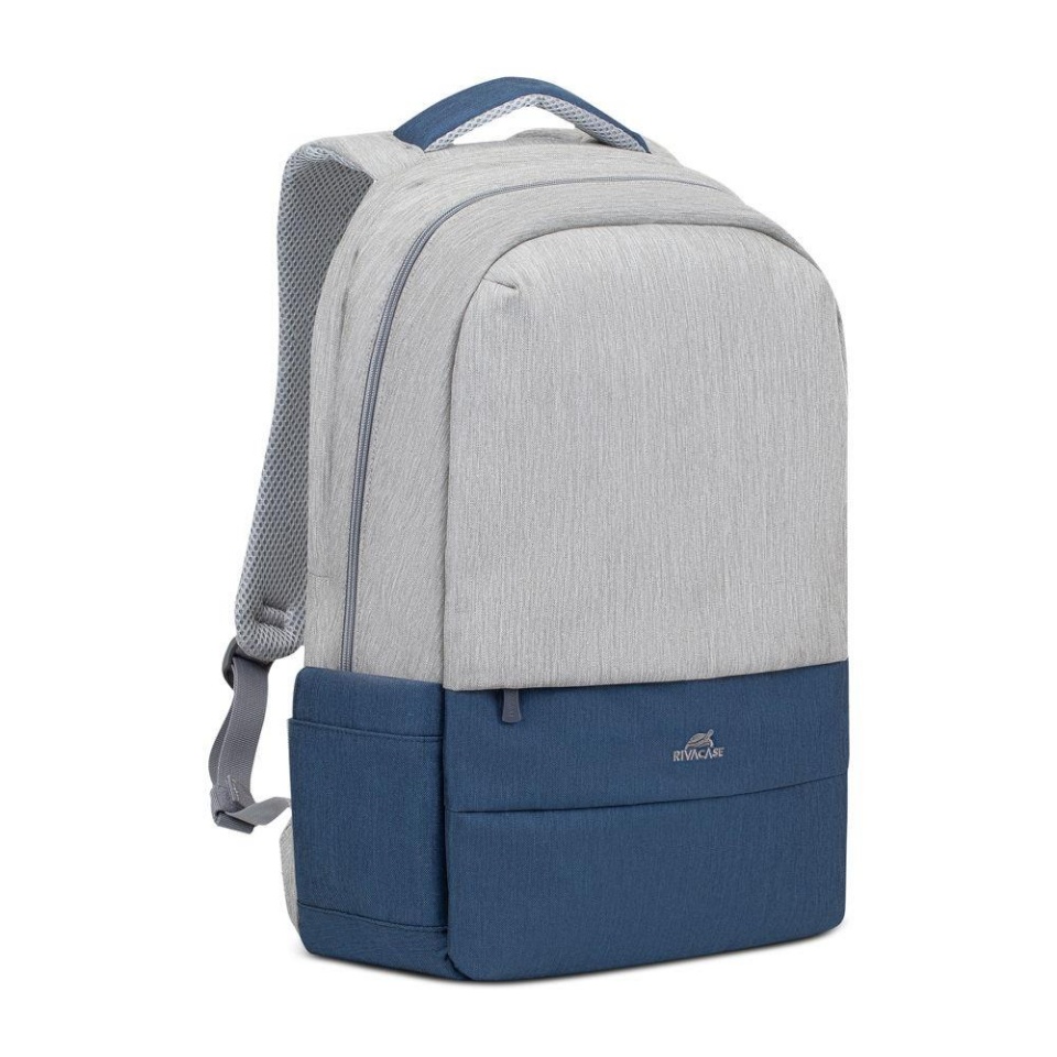 Rivacase Backpack Anti-theft 17.3" 7567 Grey dark sinine