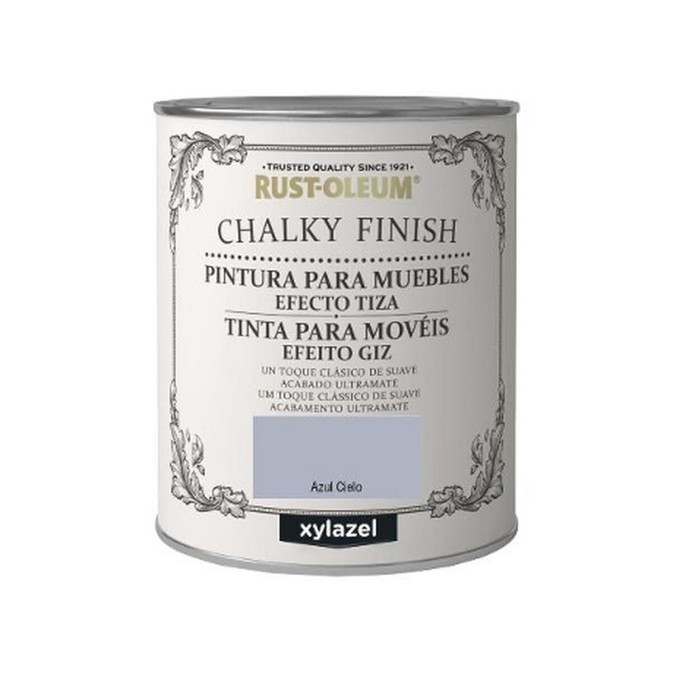 Bruguer värv Rust-oleum Chalky Finish 5397549 Mööbel taevasinine 750ml