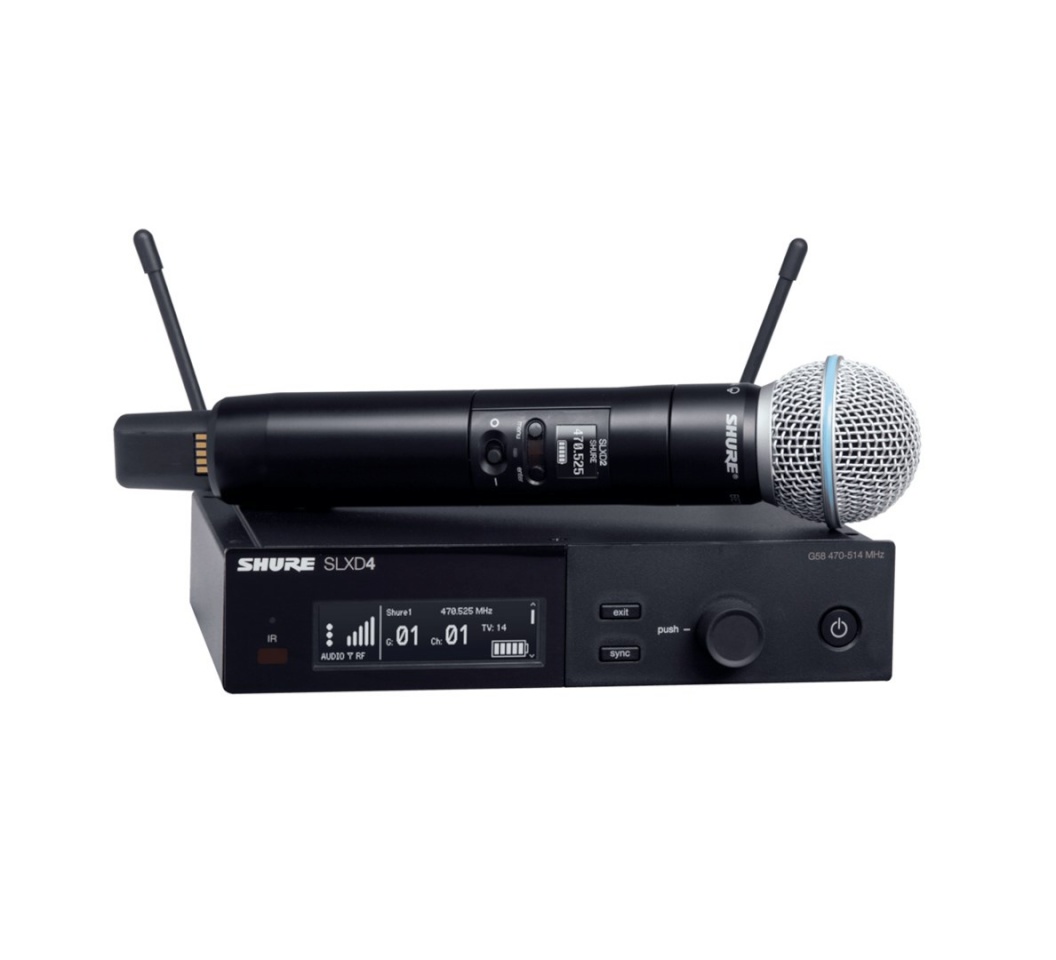 Shure mikrofon SLXD24E/B58-G59 Wireless system