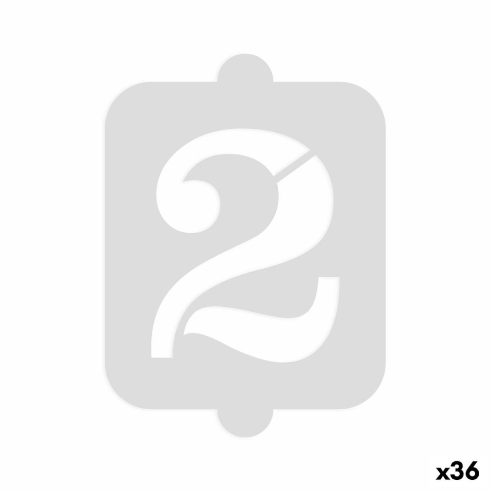 Algon Tordi šabloon Numbrid 2 (36tk)