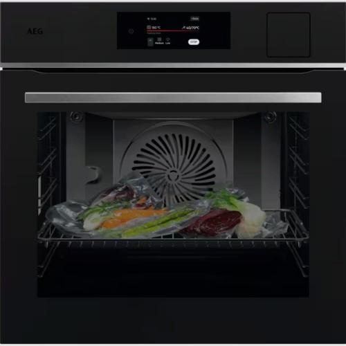 AEG integreeritav ahi TP8SB731AT Series 8000 Meal Assist Built-In Steam Oven, 70L, must/roostevaba teras