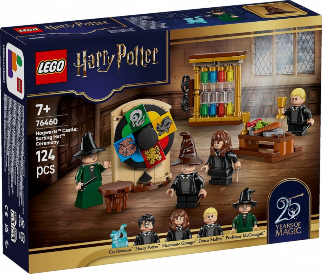 LEGO klotsid 76460 Harry Potter Auswahlzeremonie mit dem Sprechenden Hut
