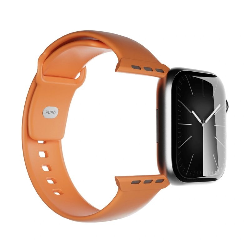 Puro Icon Strap for Apple Watch 44mm/45mm/46/49mm - Orange oranž