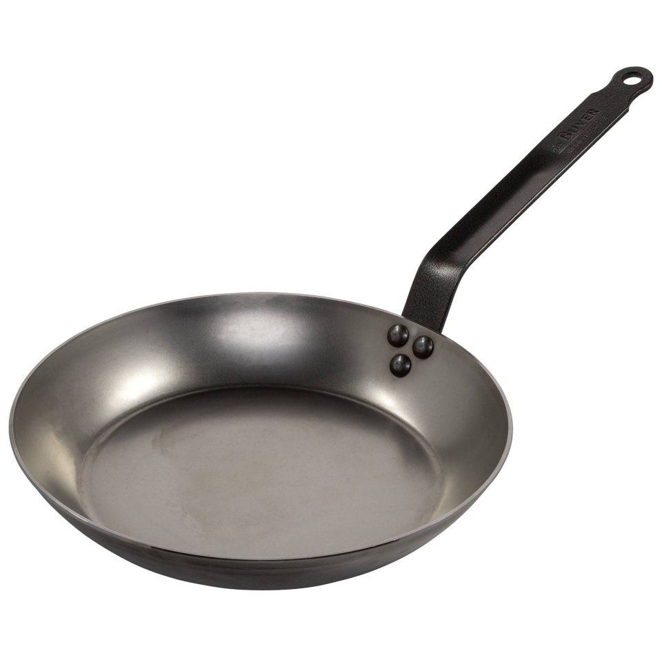 De Buyer pann Carbone Plus Lyonnaise Frying Pan, 28cm