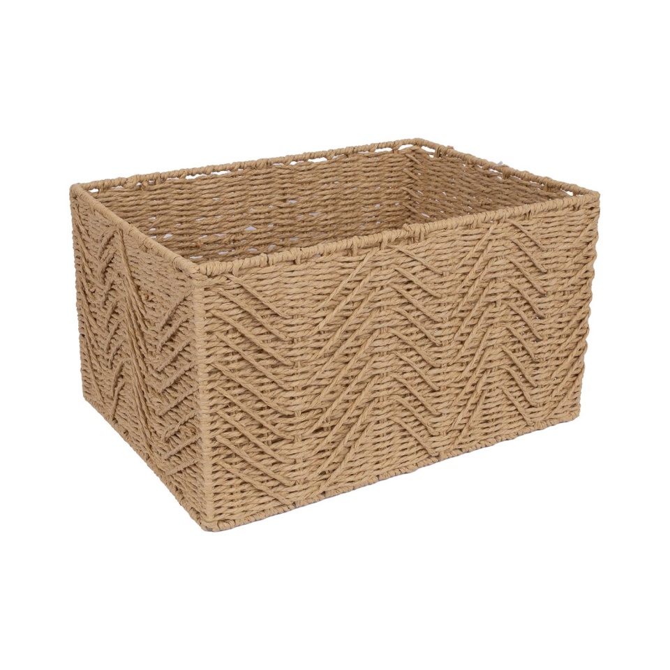 H4Y korv Max Sara, 40x29x22cm, helepruun