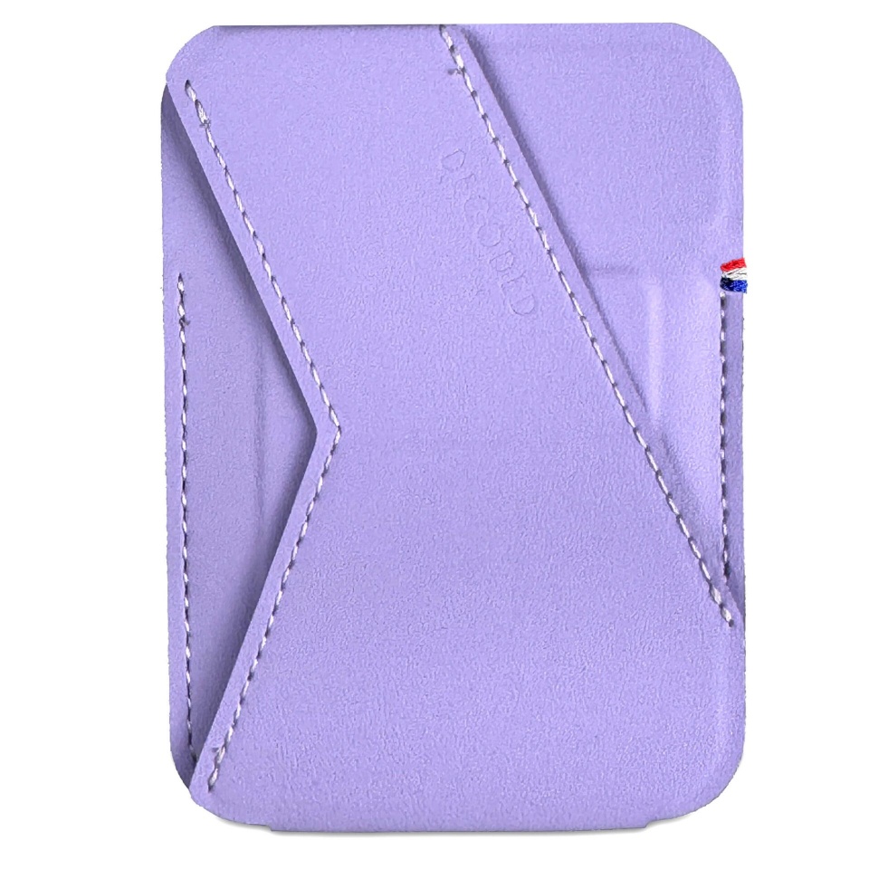 Decoded kaitsekest Silicone MagSafe Card Stand Sleeve Dig. Lavender