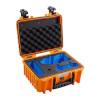 B&W kohver Case type 3000 for DJI Air 3 (oranž)