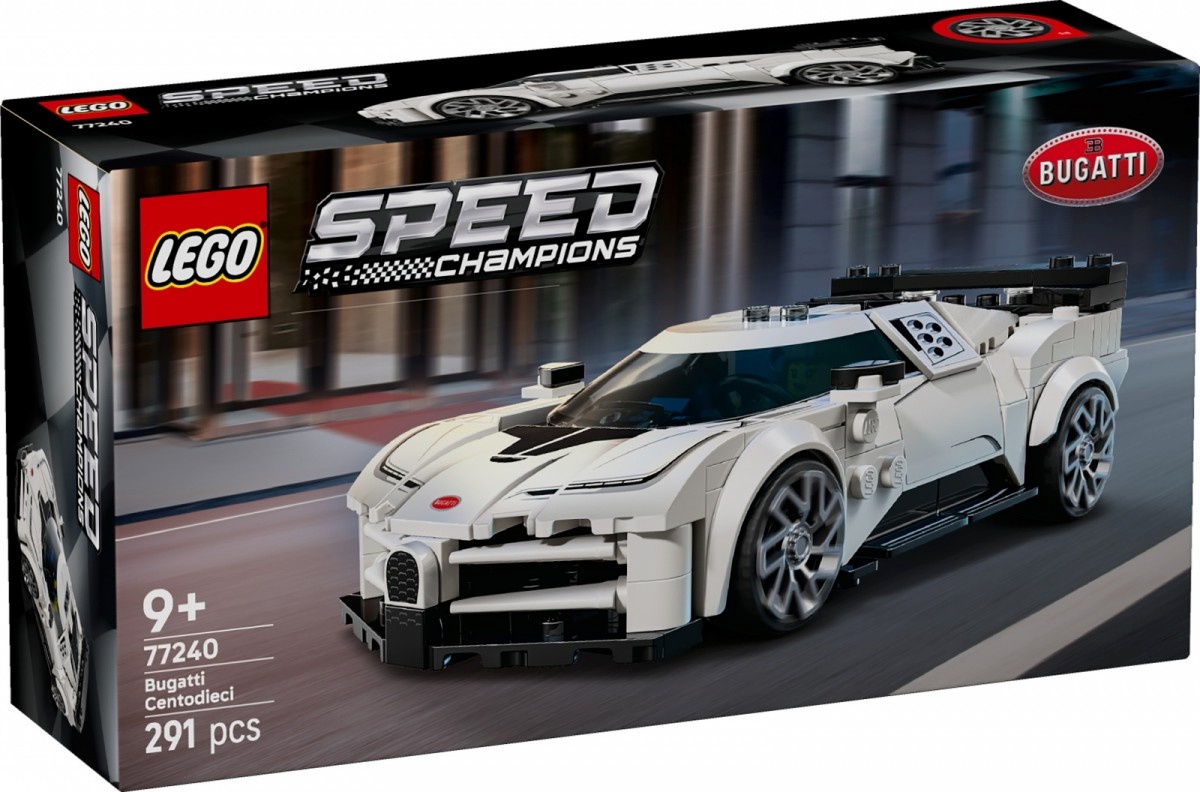 LEGO klotsid 77240 Speed Champions Bugatti Centodieci Hypersportwagen