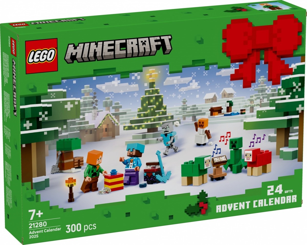 LEGO advendikalender Minecraft Advent Calender 2025 (21280)