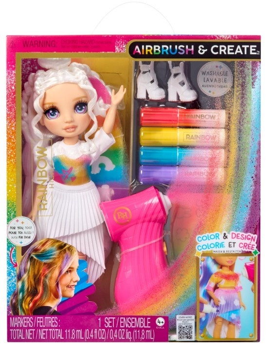 Mga mängunukk Doll Rainbow High Air Brush Purple Eyes