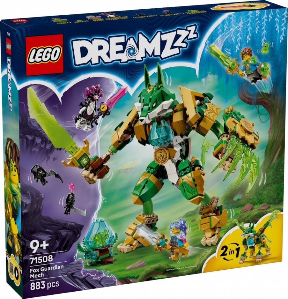 LEGO klotsid 71508 DREAMZzz Fuchs-Wächtermech