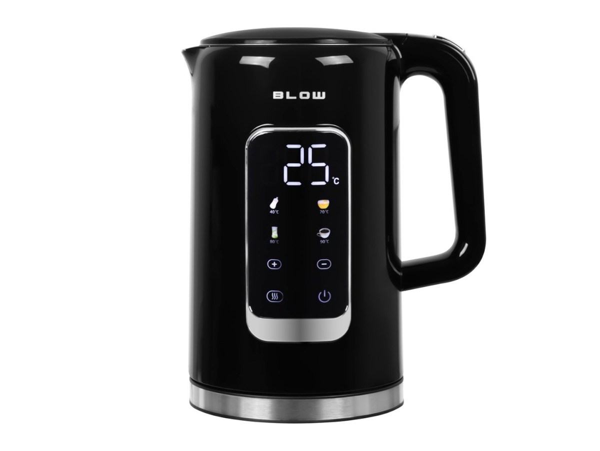 Blow veekeetja must with display 2500W BK-17PBT WI-FI TUYA