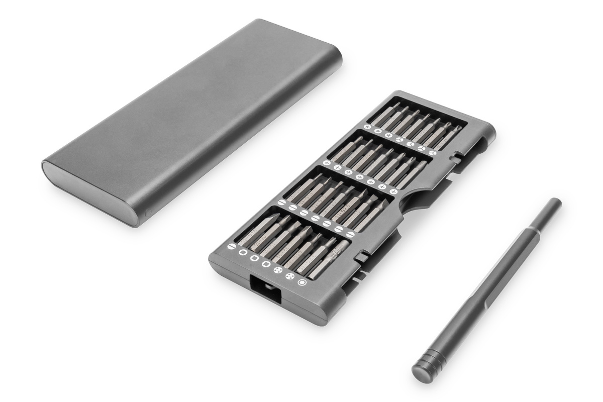 Digitus Precision kruvikeeraja Set 57 for mobile phone, laptop PC, watches, glasses, console Tool kit