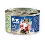 Brit kassitoit Premium by Nature Turkey with Lamb, 200g