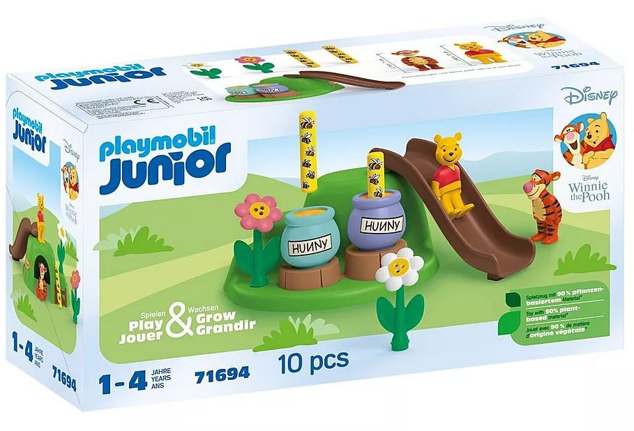 Playmobil klotsid 71694 Junior & Disney: Winnies & Tiggers Bienengarten