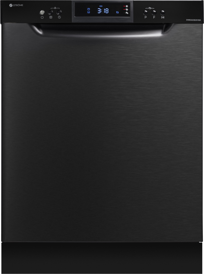 Ströme integreeritud nõudepesumasin DW63A03D/01BX Dishwasher, must 