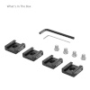 SmallRig 5033 Anti-Twist Cold Shoe Mount Support (4pcs)
