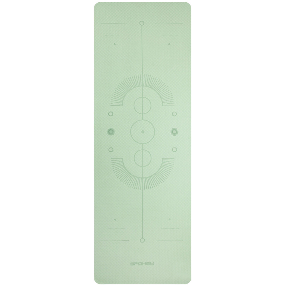 Spokey võimlemismatt Mandala roheline 941534