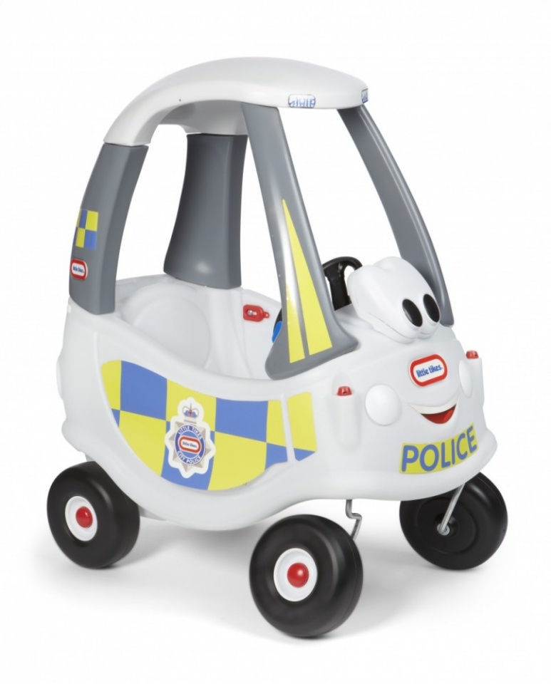 Little Tikes Ride on Cozy coupe Police valge