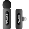 Boya mikrofon BY-V1 V2.0 1TX + 1RX