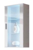 Cama Meble vitriinkapp hanging display cabinet SOHO valge/valge läikega