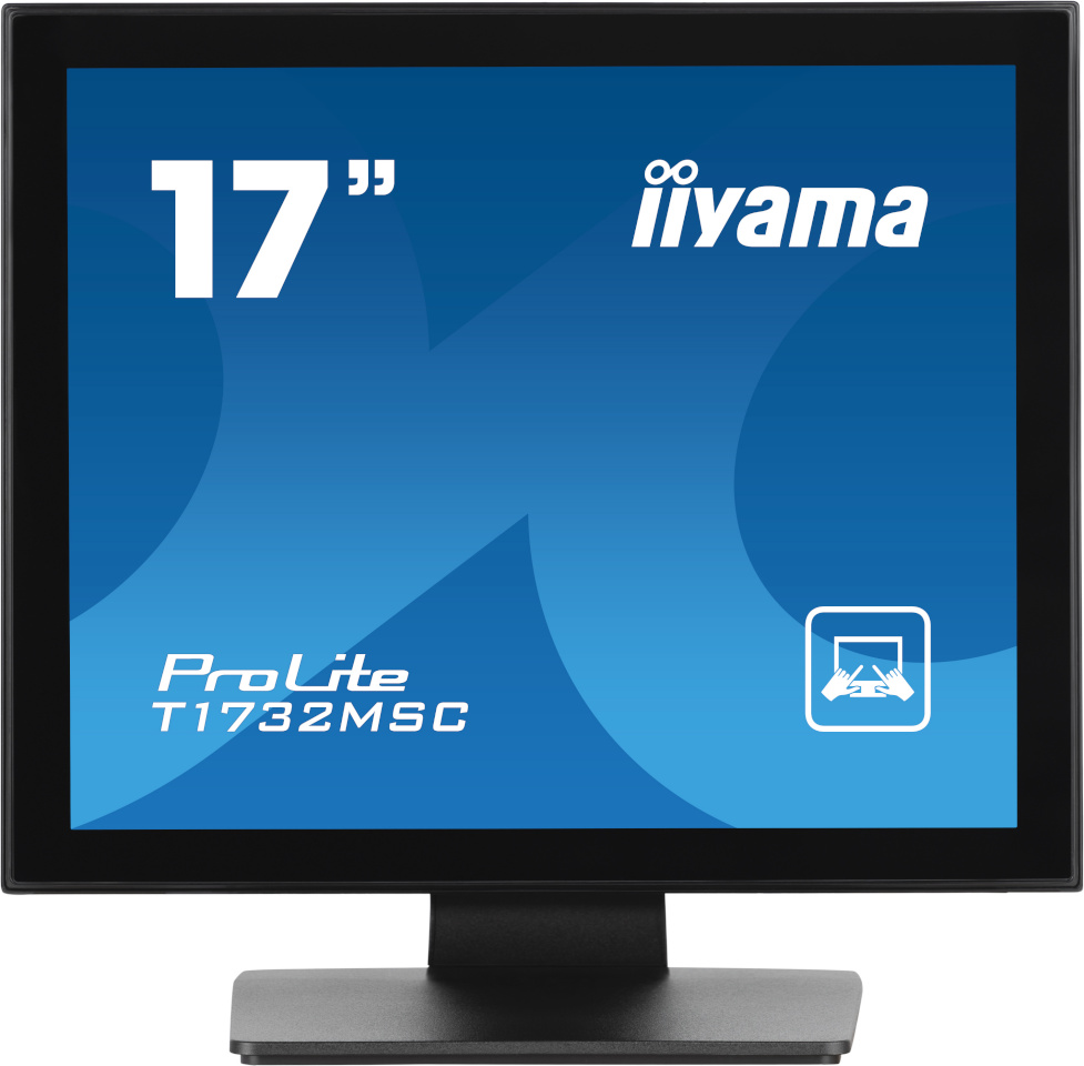 iiyama monitor 43,0cm (17") T1732MSC-B1S 5:4 M-Touch HDMI+DP Speakers Retail