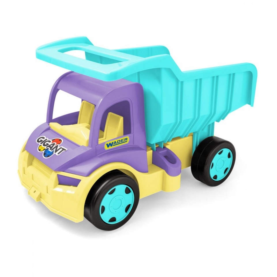 Wader WAD-65023 mänguauto Giant dump truck purple and turquoise