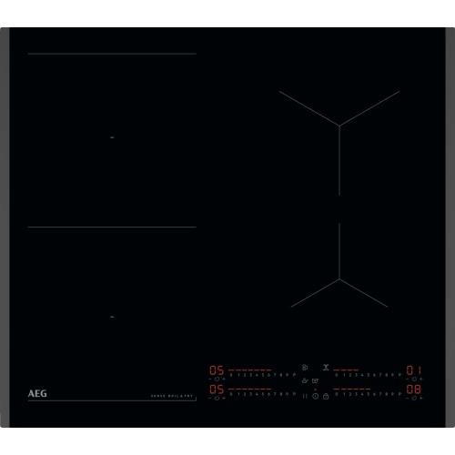AEG pliidiplaat TI64IB30FB 4 x induktsioon, 60cm, Hob2Hood, faasitud, must