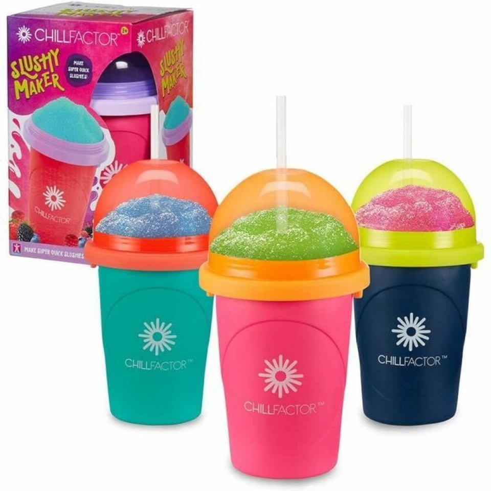 Bandai Jäätiste ja Slushite Valmistamise Tass Retseptidega Chillfactor Granita Mug Rose Plastmass