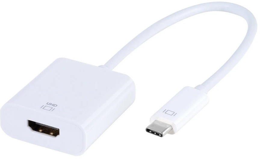 Vivanco adapter USB-C - HDMI 0,15m, valge