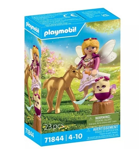 Playmobil klotsid Set z Princess Magic 71844 kuldne Źrebak z wróżką