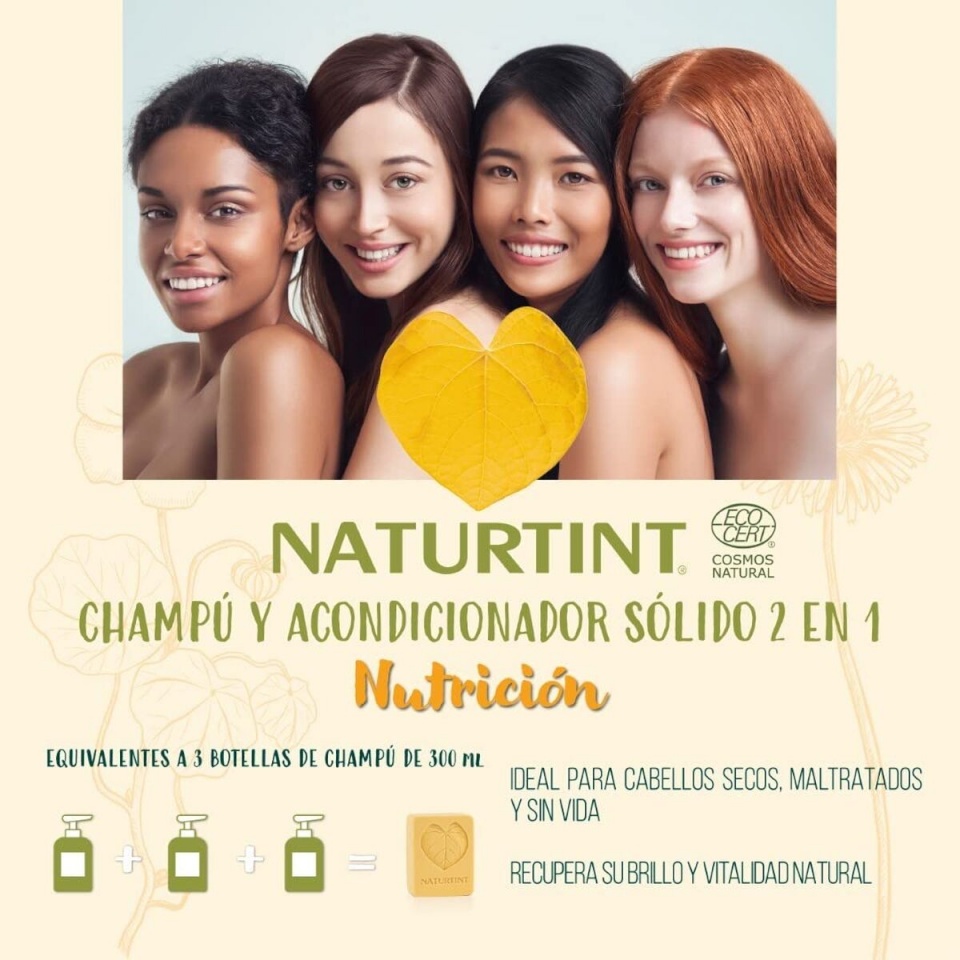 Naturtint šampoon NUTRICIÓN 75 g
