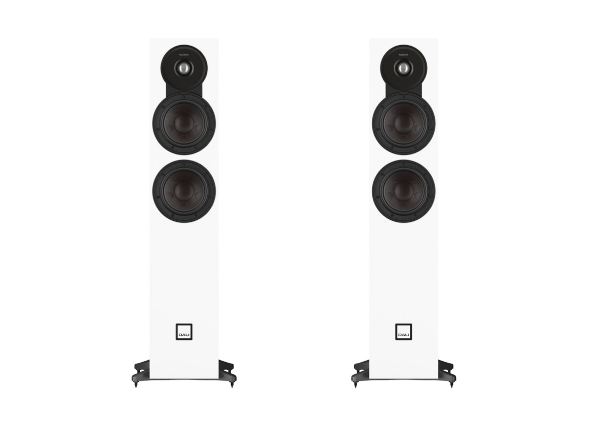 DALI põrandakõlar Sonik 5, valge, 2tk