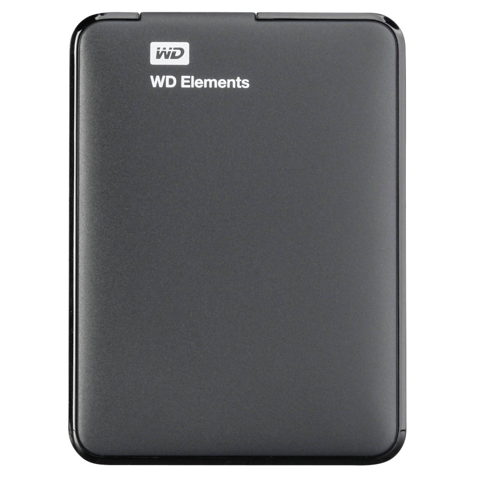 WD kõvaketas WD Elements Portable 2.5" 1TB USB3, must